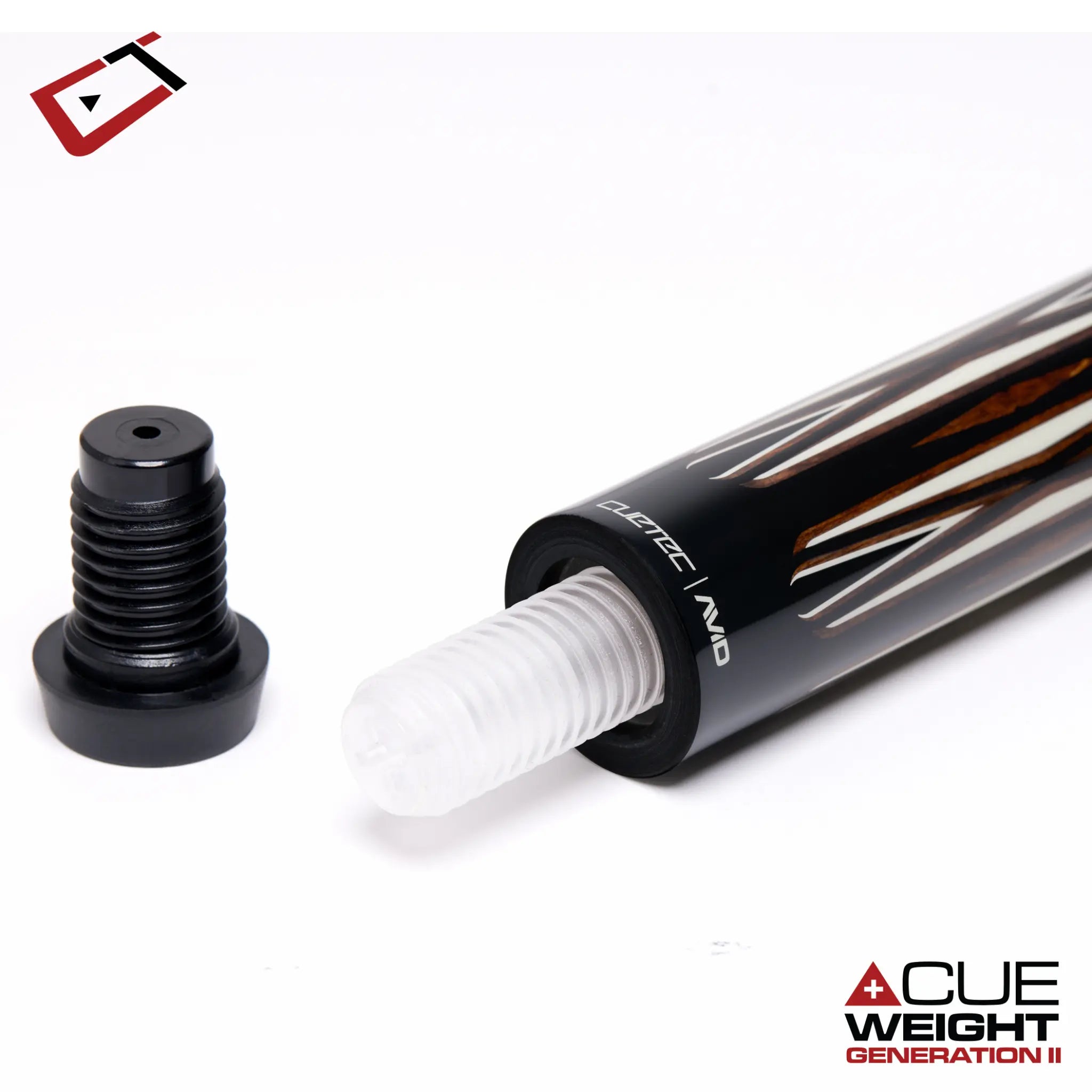 Taco de Pool Cuetec AVID Proof Black LTC Taco de Pool Cuetec AVID Proof Black LTC